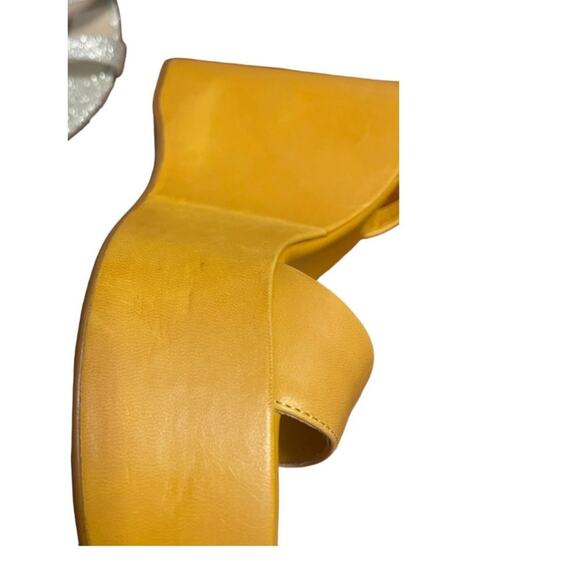 Tony Bianco Vesna Sandals Leather Wedge Ankle Strap Statement Evening Sz 5 - Picture 8 of 14